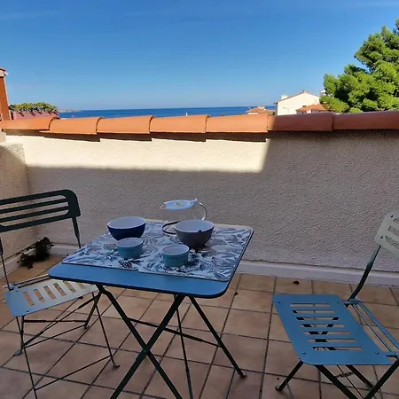 Avec Terrasse Et Parking, Vue A - Fr-1-309-140 Banyuls-sur-Mer